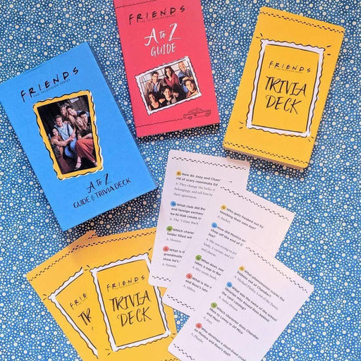 HACHETTE GAMES Friends: A to Z Guide and Trivia Deck