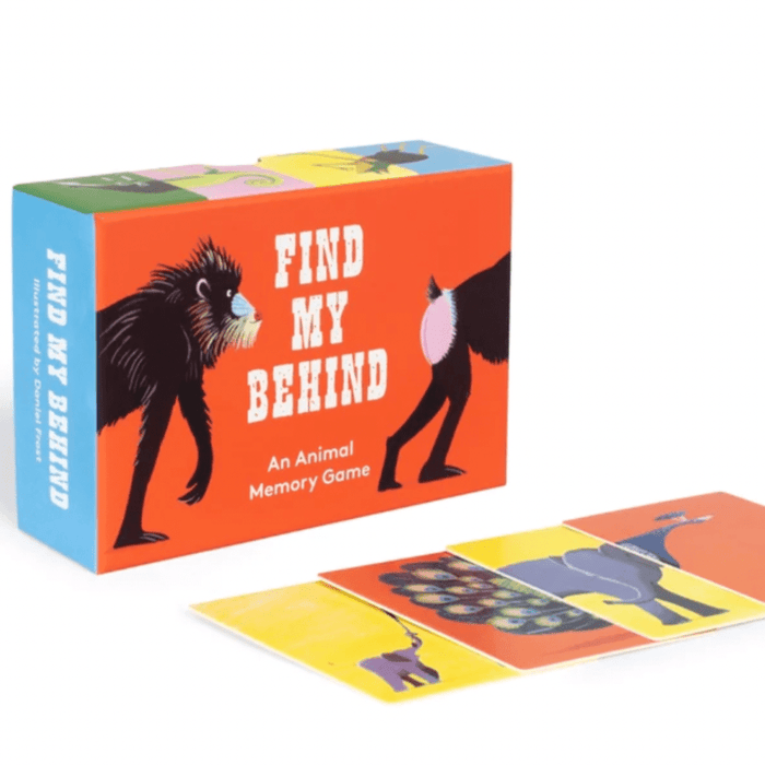 HACHETTE GAMES Laurence King Find My Behind: an Animal Memory Game