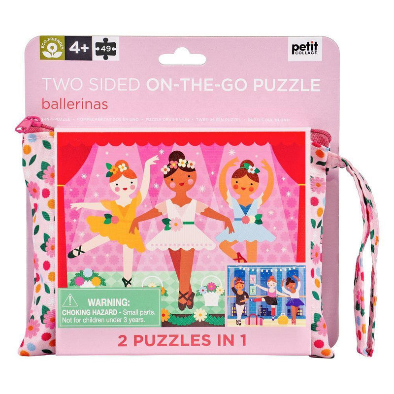 HACHETTE PUZZLE Ballerina Two-sided On-the-Go Puzzle