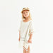 HEMLOCK HAT COMPANY HATS Capri Visor in Blonde-Big Kids
