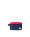 HERSCHEL SUPPLY COMPANY LUGGAGE NAVY RED W/ CAMO Chapter Travel Kit