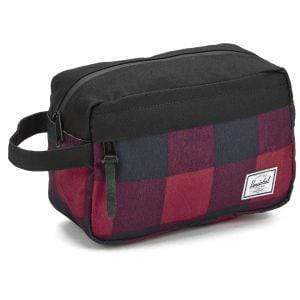 HERSCHEL SUPPLY COMPANY LUGGAGE PLAID Chapter Travel Kit