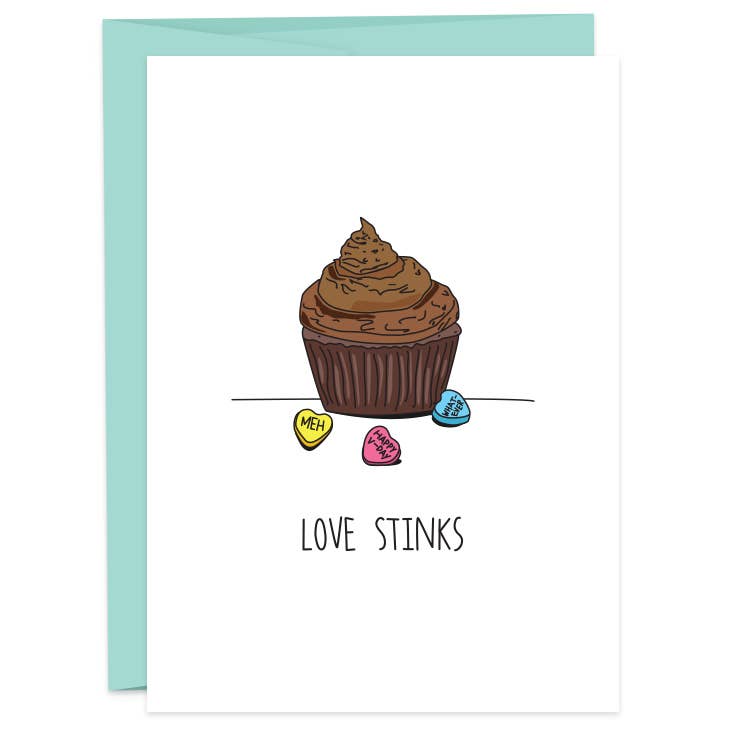 HUMDRUM PAPER CARD Love Stinks Card