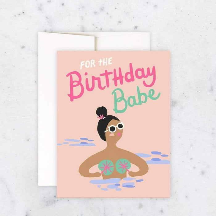 IDLEWILD CO. CARD Birthday Babe Card