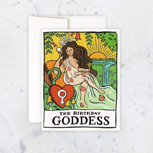 IDLEWILD CO. CARD Idlewild Birthday Goddess Card