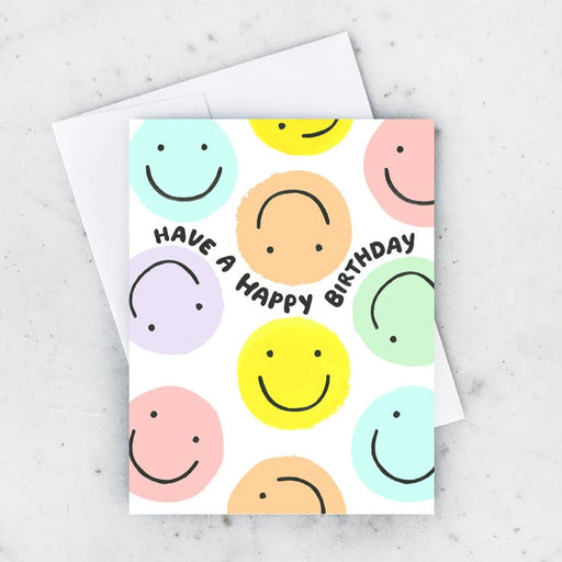 IDLEWILD CO. CARD Smiley Birthday Card