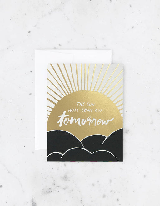 IDLEWILD CO. CARD Sun Will Come Out Card