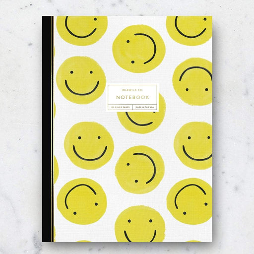 IDLEWILD CO. STATIONERY Smiley Notebook