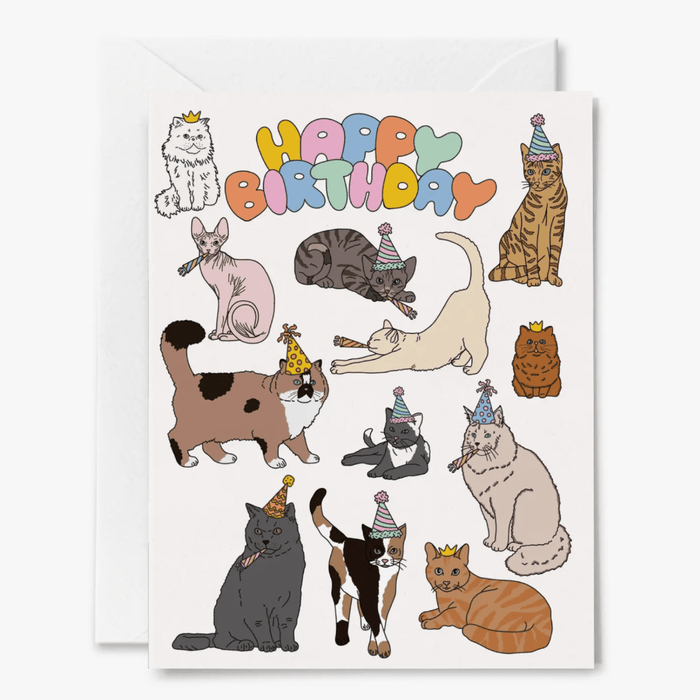 ILLUSTRATING AMY CARDS Happy Birthday Cats