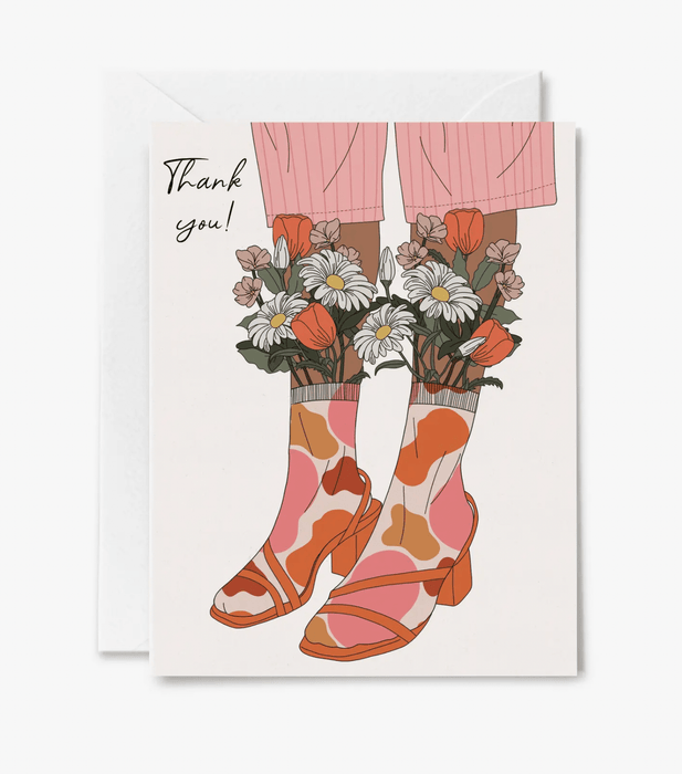 ILLUSTRATING AMY CARDS Thank You Blooms