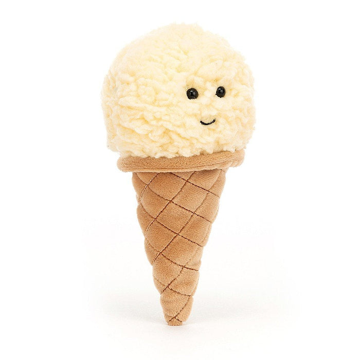 JELLYCAT PLUSH TOY VANILLA Jellycat Irresistible Ice Cream
