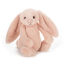 JELLYCAT MEDIUM BASHFUL BLUSH BUNNY - LOCAL FIXTURE
