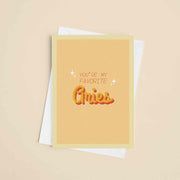 JOYSMITH CARD ARIES You're my favorite... Greeting Card