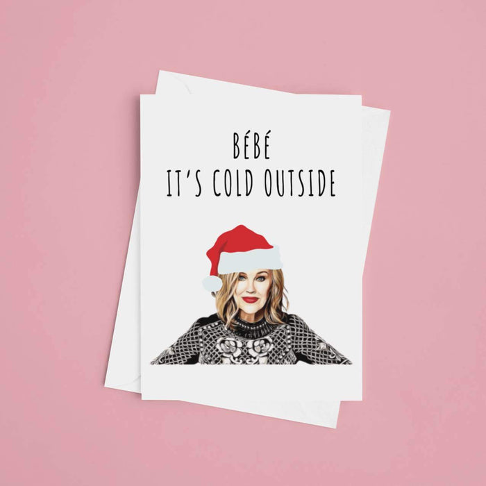 JOYSMITH CARD Bebe It's Cold Outside Greeting Card