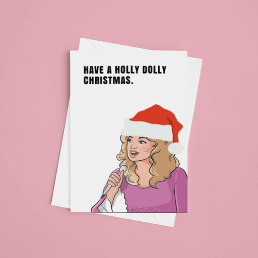 JOYSMITH CARD Dolly Parton Christmas Greeting Card
