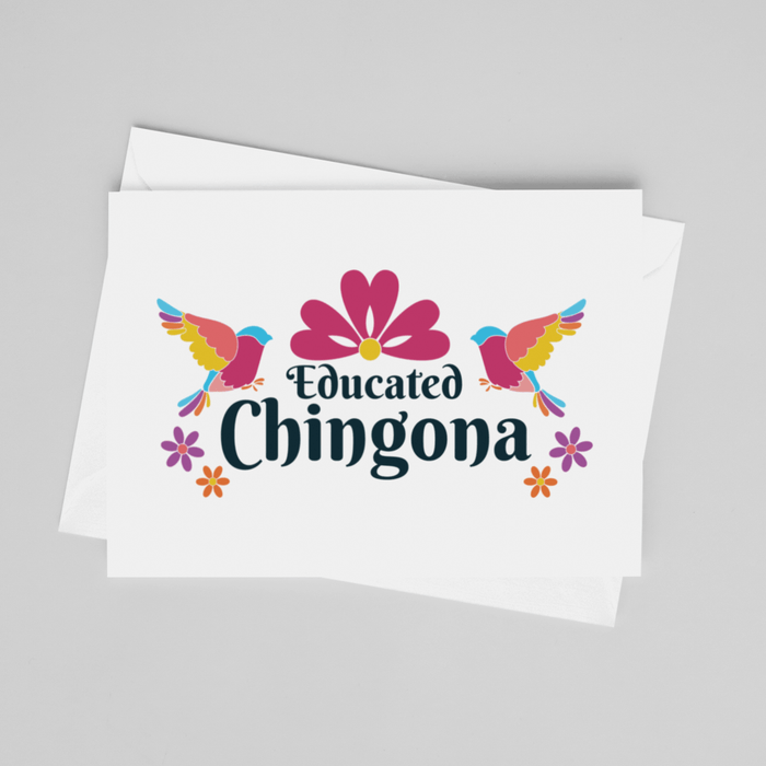 JOYSMITH CARD Educated Chingona Card