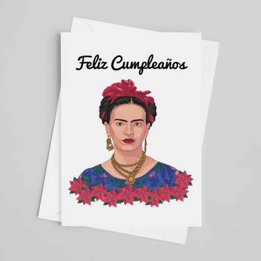JOYSMITH CARD Feliz Cumpleanos - Frida Greeting Card