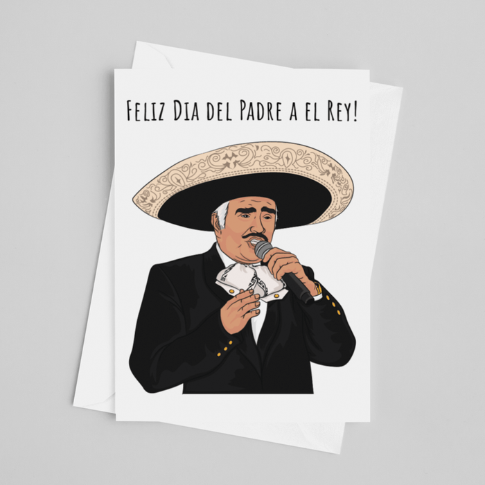 JOYSMITH CARD Feliz Dia Del Padre A El Rey - Chente Father's Day Greeting Card