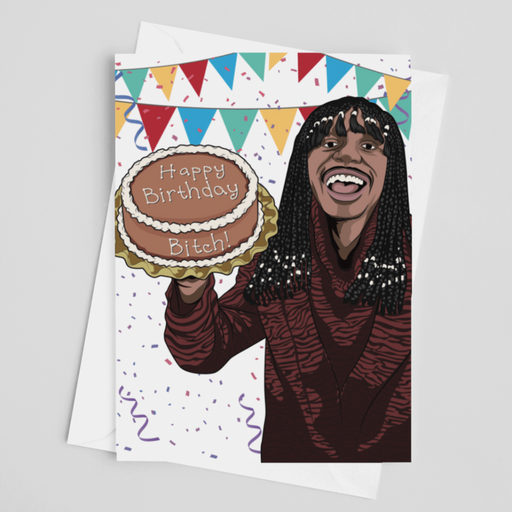JOYSMITH CARD Happy Birthday - Rick James Greeting Card