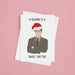 JOYSMITH CARD I'm Dreaming of a Dwight Christmas Greeting Card