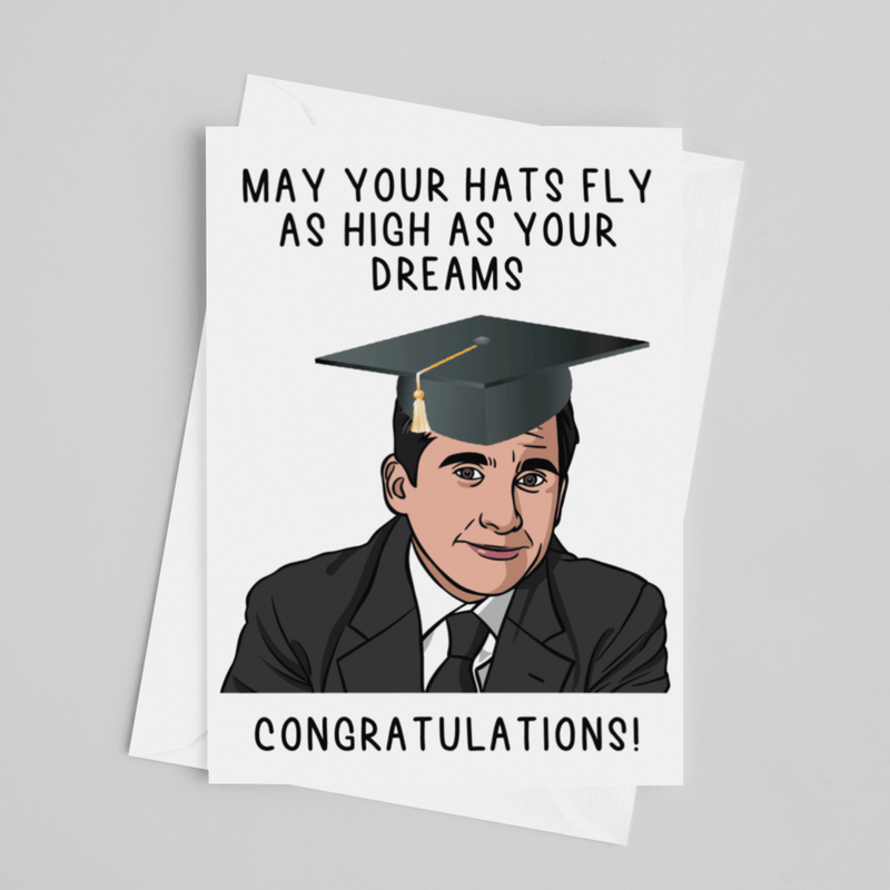JOYSMITH CARD Michael Scott Graduation Card