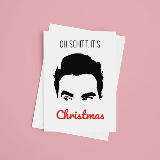 JOYSMITH CARD Oh Schitt! It's Christmas David Rose Greeting Card