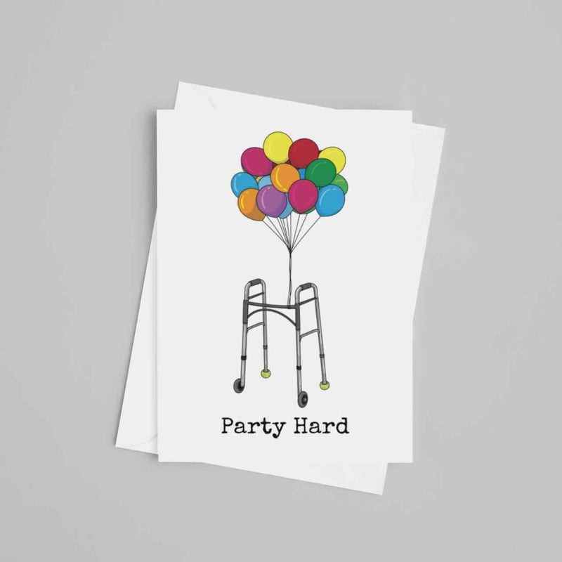 JOYSMITH CARD Party Hard - Walker Card
