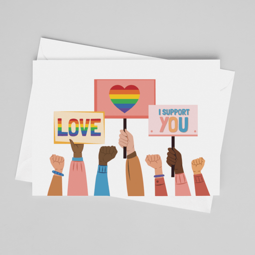 JOYSMITH CARD Pride Hands - Greeting Card