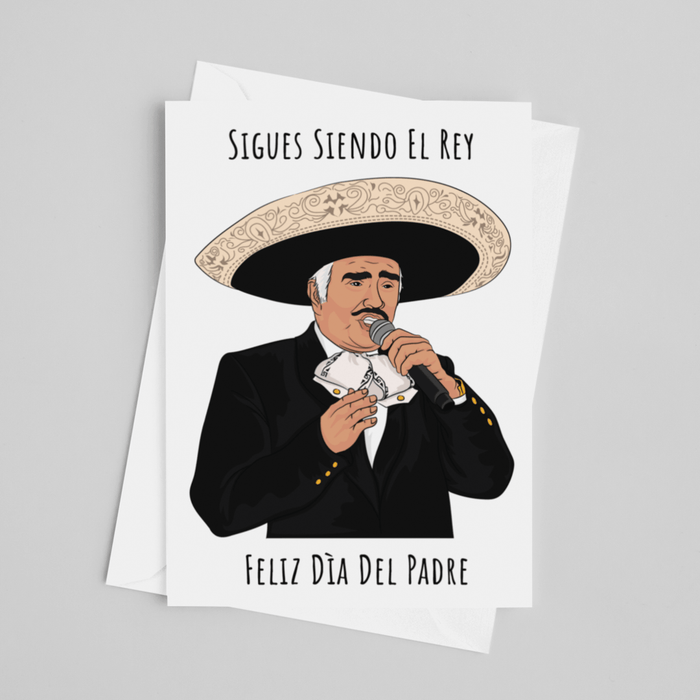 JOYSMITH CARD Sigues Siendo El Rey - Chente Father's Day Greeting Card