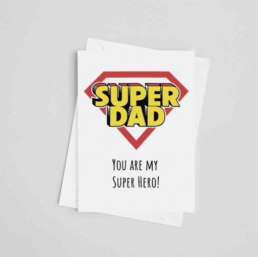JOYSMITH CARD Super Dad Greeting Card