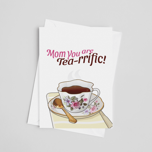 JOYSMITH CARD Tea-rrific Mother's Day Greeting Card