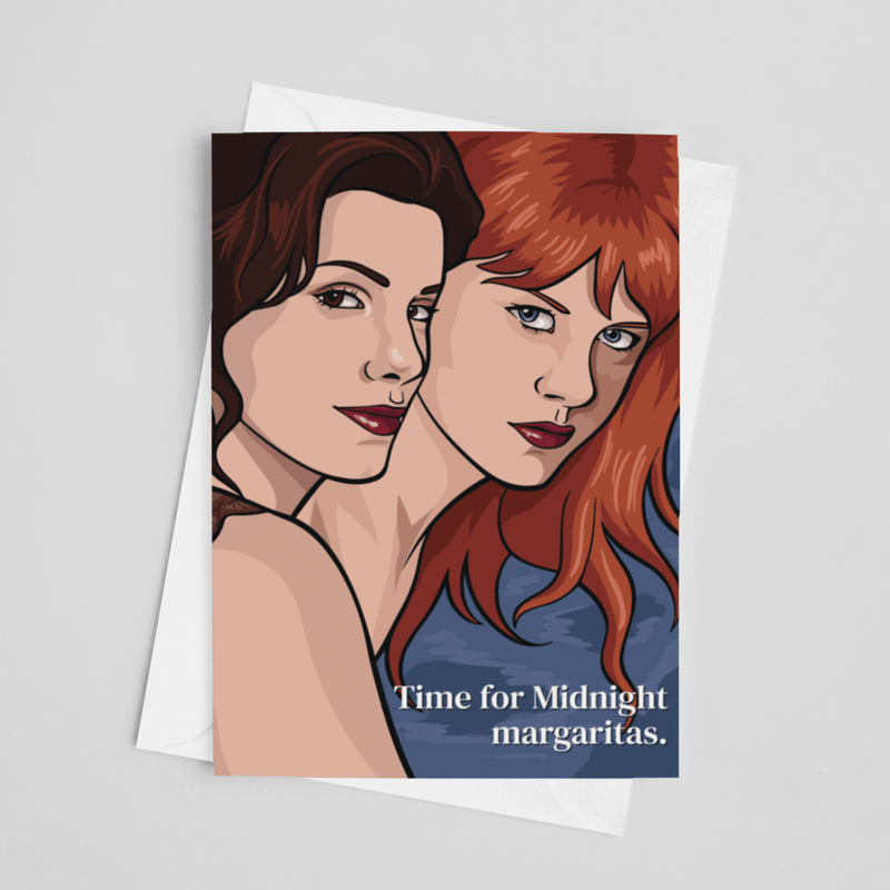 JOYSMITH CARD Time for Midnight Margaritas - Practical Magic Greeting Card
