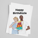 JOYSMITH CARDS Happy Birthdizzle - Snoop Dog and Martha Greeting Card