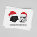 JOYSMITH CARDS The Empire Wishes You A Merry Christmas - Star Wars Christmas Greeting Card