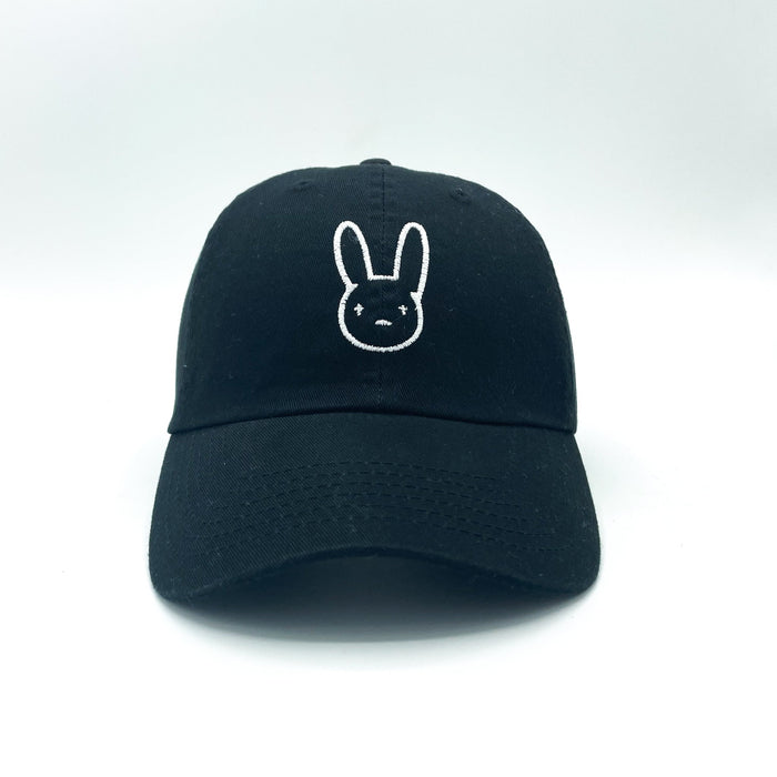 JOYSMITH HATS Bunny Black Dad Hat