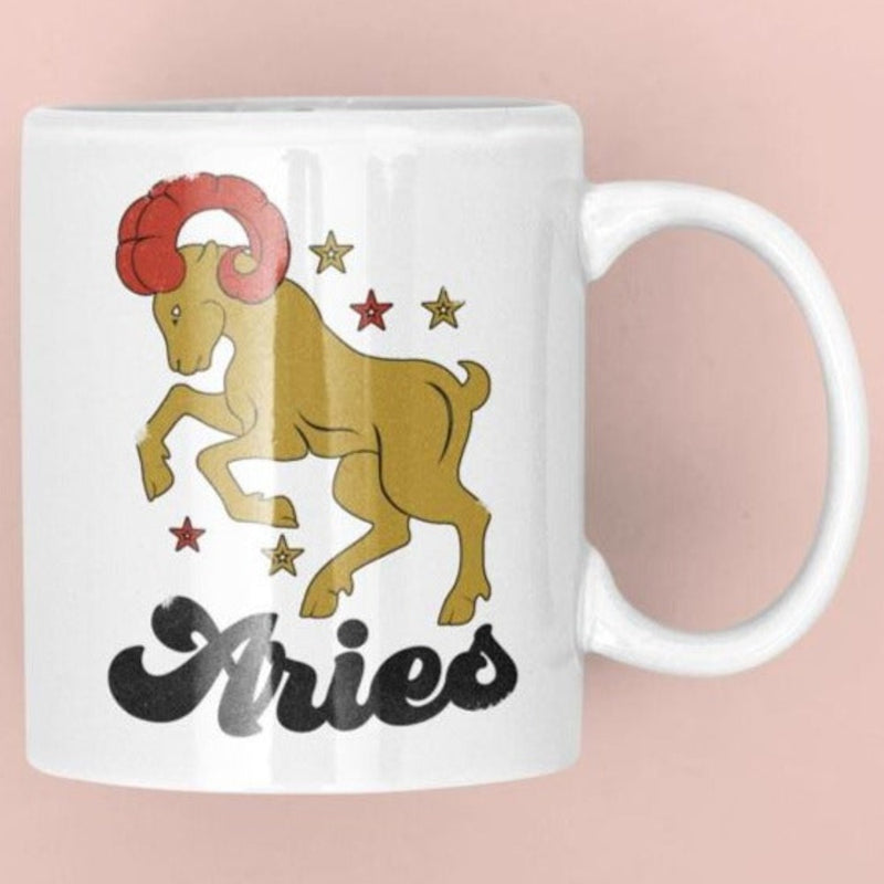 JOYSMITH MUG Aries JOYSMITH RETRO ZODIAC MUG