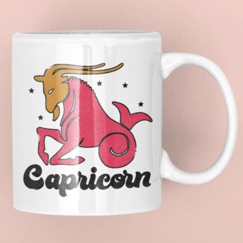 JOYSMITH MUG Capricorn JOYSMITH RETRO ZODIAC MUG