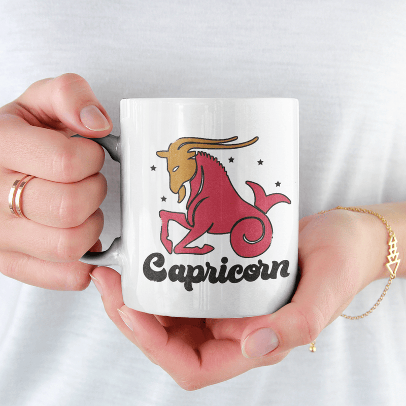 JOYSMITH MUG Capricorn JOYSMITH RETRO ZODIAC MUG