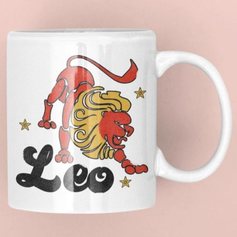 JOYSMITH MUG Leo JOYSMITH RETRO ZODIAC MUG