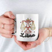 JOYSMITH MUG Libra JOYSMITH RETRO ZODIAC MUG