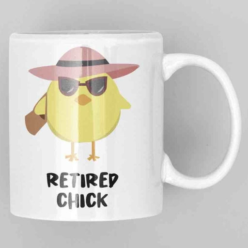 JOYSMITH MUG Retired Chick - Retirement Mug