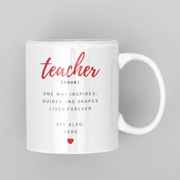 JOYSMITH MUG Teacher Noun Mug