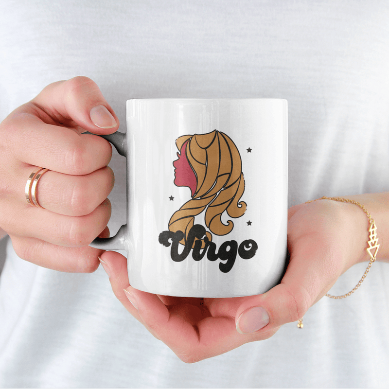 JOYSMITH MUG Virgo JOYSMITH RETRO ZODIAC MUG