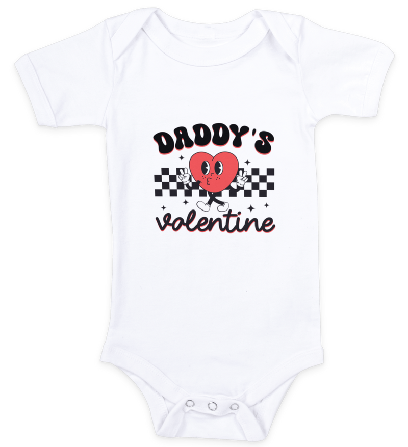 JOYSMITH SHIRTS Daddy's Valentine Onesie