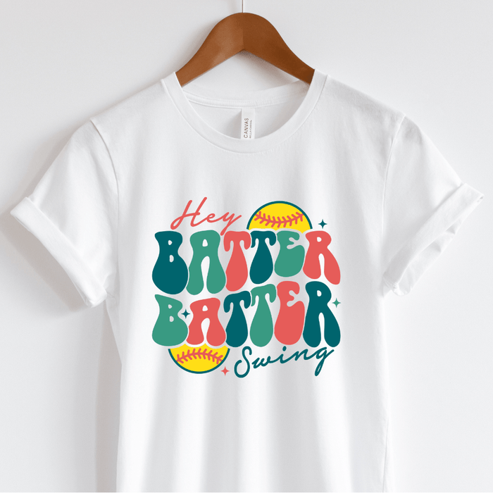 JOYSMITH SHIRTS Hey Batter Batter SOFTBALL T-shirt