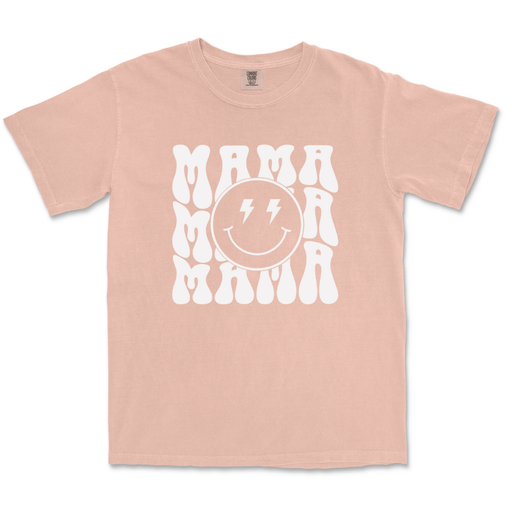 JOYSMITH SHIRTS MAMA Smiley Face T-shirt