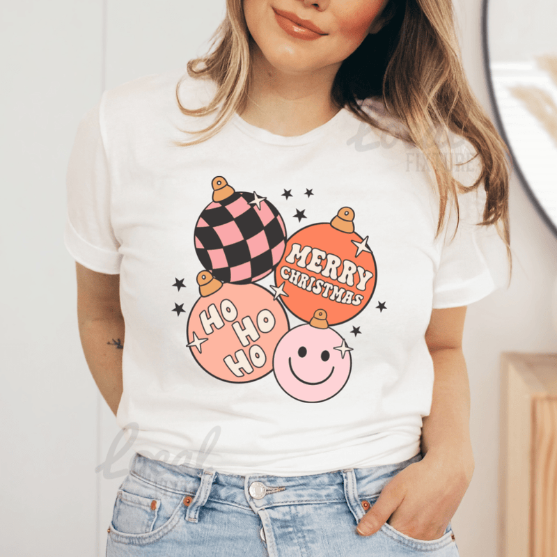 JOYSMITH SHIRTS Merry Christmas Ornaments Shirt