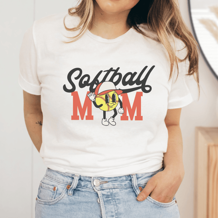 JOYSMITH SHIRTS Softball Mom T-shirt