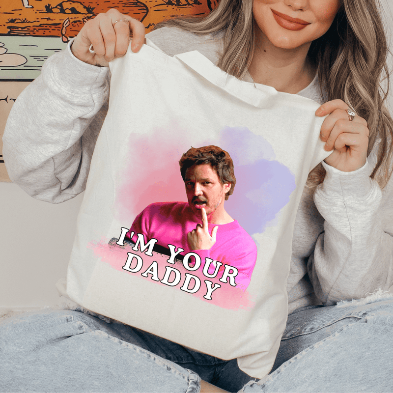 JOYSMITH TOTE BAG I'm Your Daddy Pedro Pascal Tote