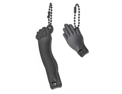 KIKKERLAND HAND AND FOOT BLACK NAIL CLIPPER - LOCAL FIXTURE